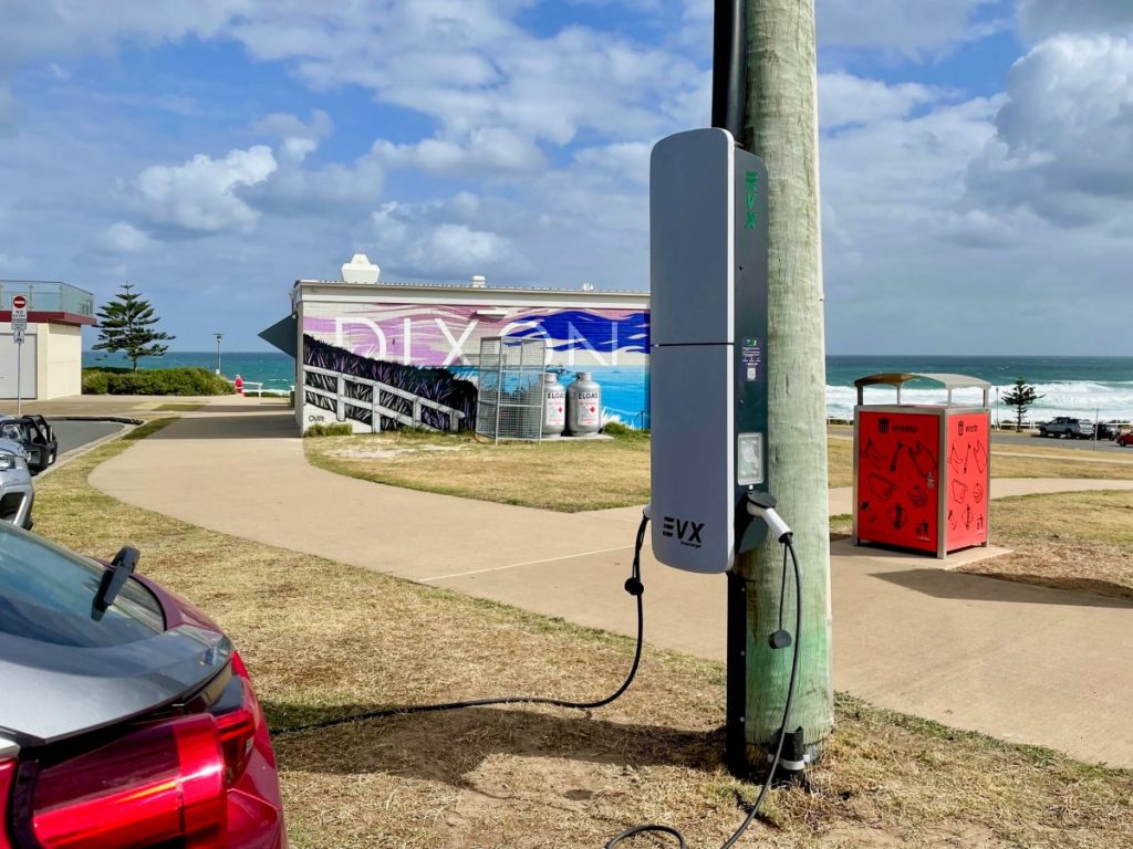 Thumbnail for Power pole charger plan for electric cars