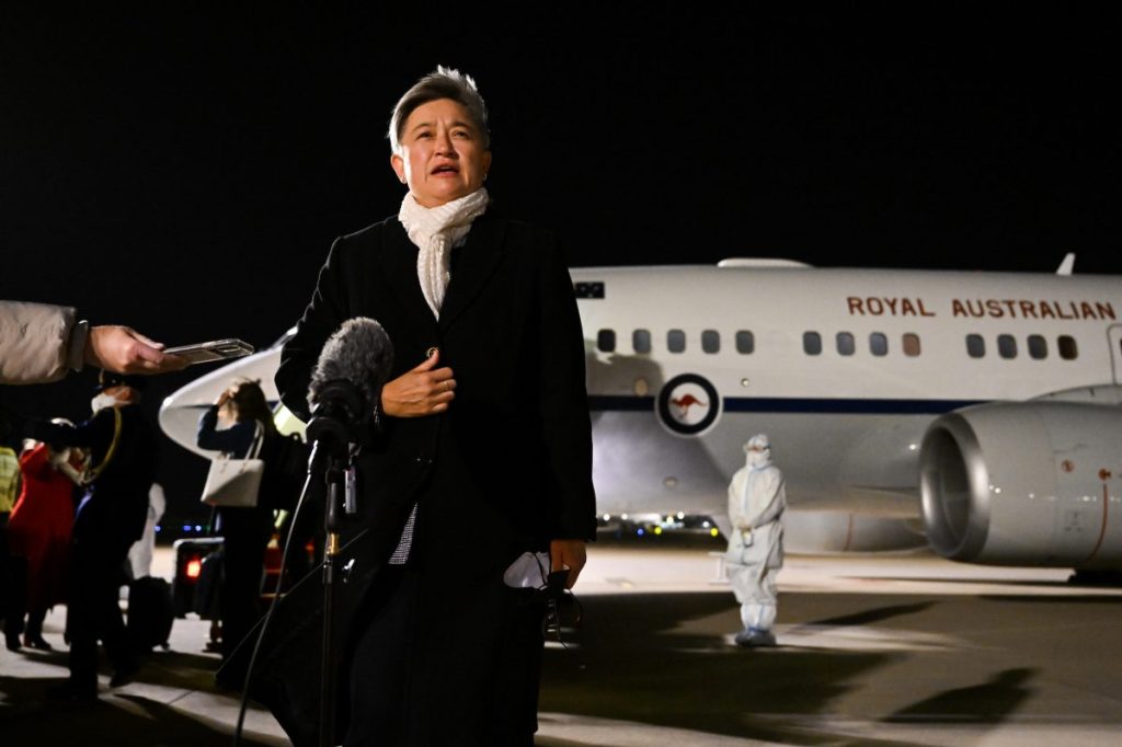 Thumbnail for Wong lands in China for historic diplomatic talks