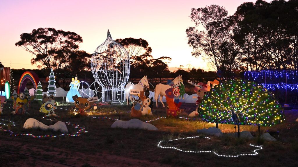 Thumbnail for Twinkle of Christmas lights lives on in River Murray town