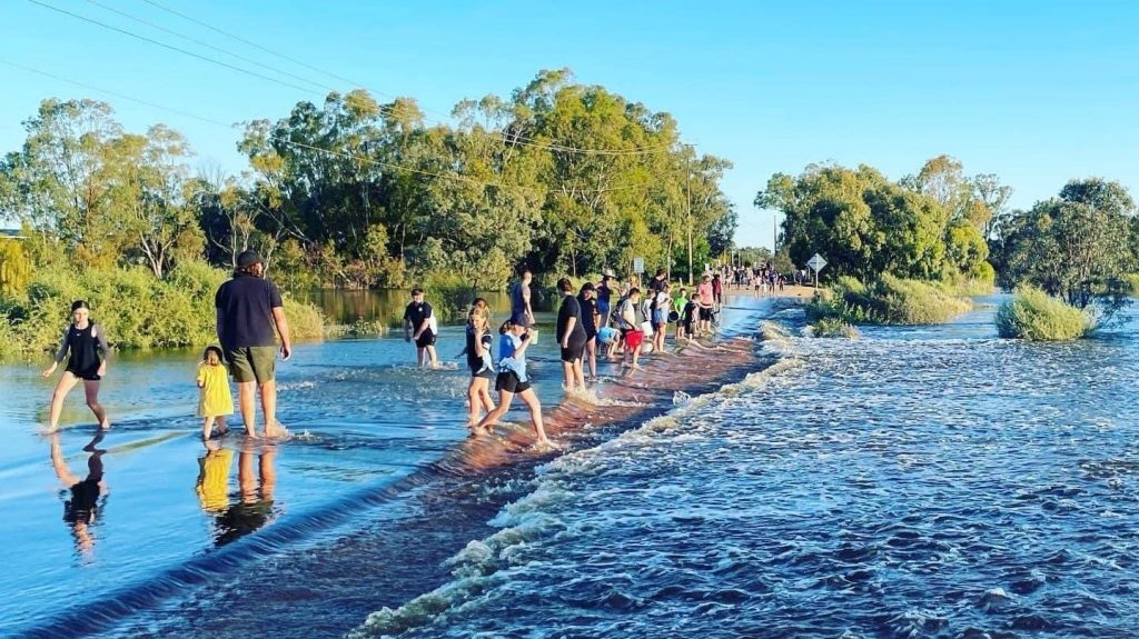 Thumbnail for Warning over safety as flood waters rise