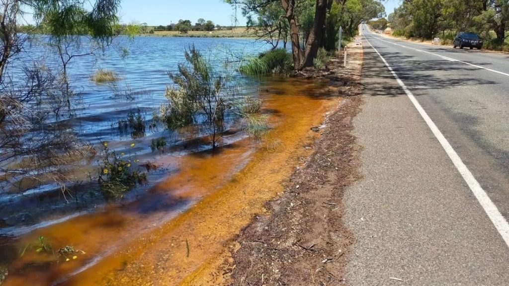 The Moorook to Kingston road closed this morning. Photo Facebook