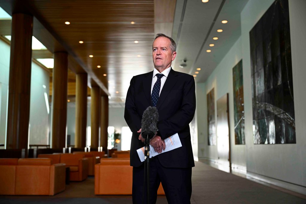 NDIS Minister Bill Shorten. Photo: AAP/Lukas Coch