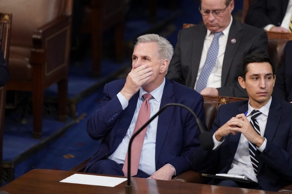 Thumbnail for House Republicans block McCarthy as leader for sixth time