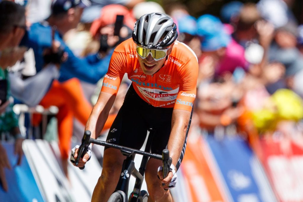 Thumbnail for Vine continues climb with Tour Down Under win on debut