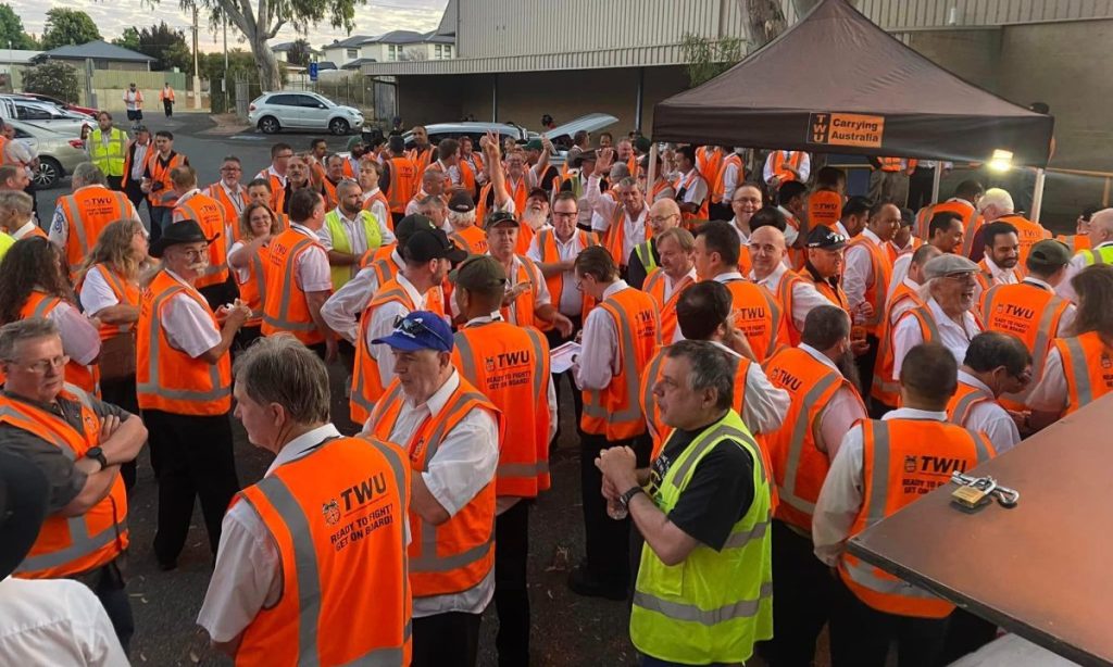 Thumbnail for More bus strikes flagged after CBD hit with ‘traffic logjam’