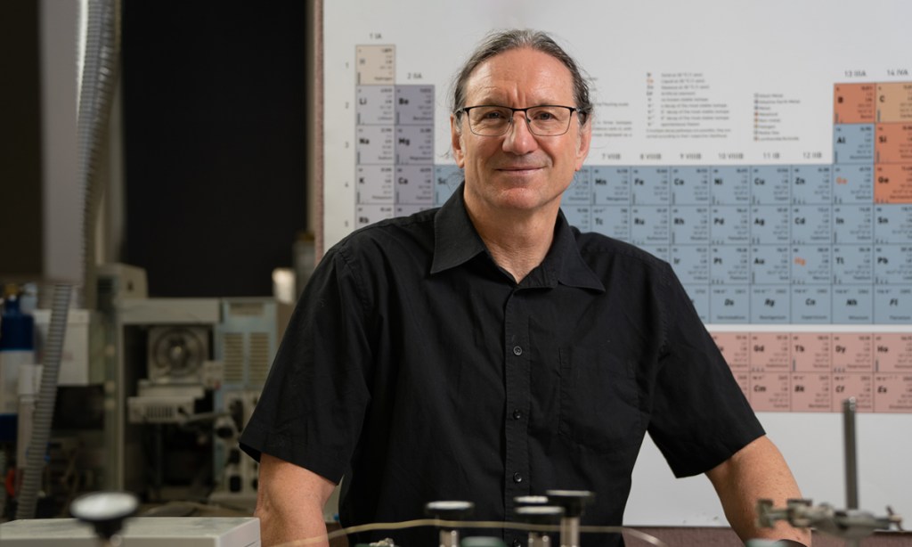 University of Adelaide Chemistry Professor Greg Metha.