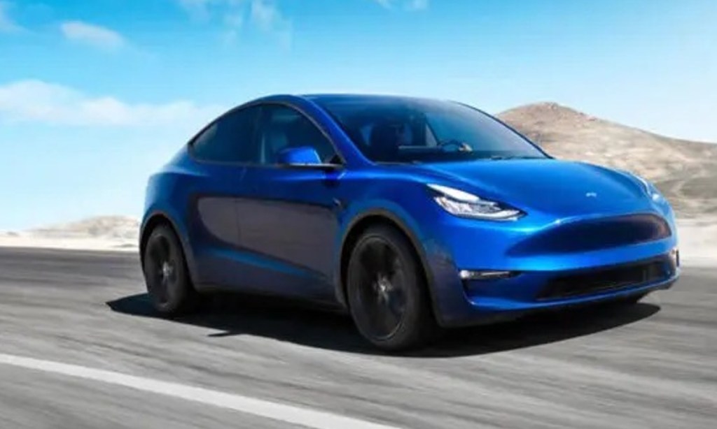 The Tesla Model Y.
