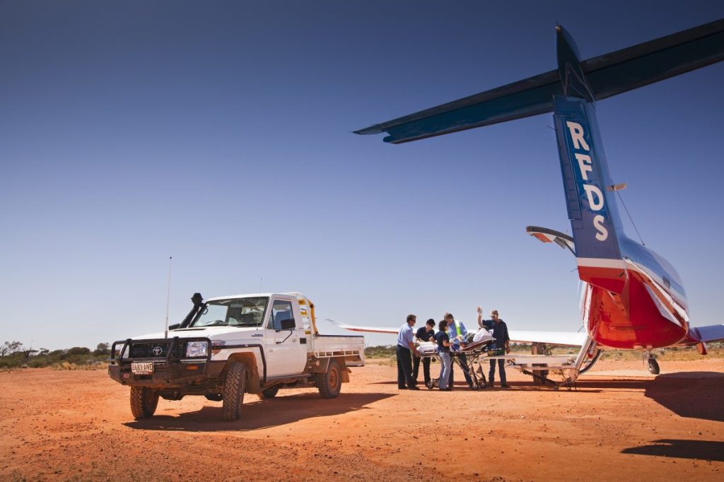 The Royal Flying Doctor Service says many of its services rely on 3G technology which is about to be switched off. Photo: RFDS/AAP