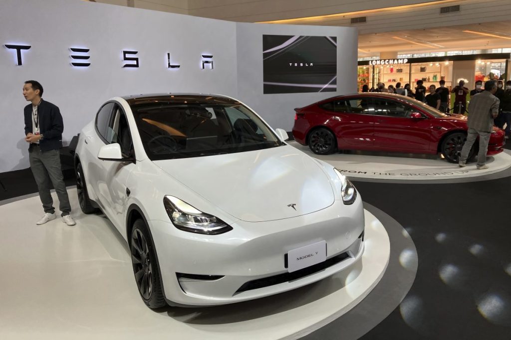 Thumbnail for Electric charge as Tesla sales spike