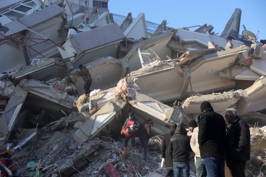Thumbnail for Earthquake death toll approaches 12,000