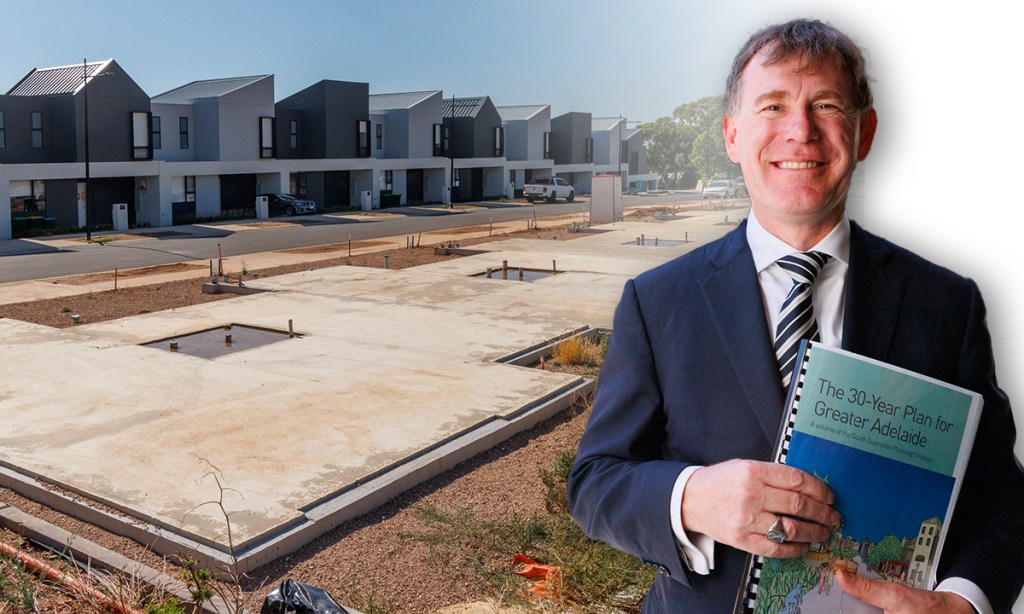 Planning Minister Nick Champion. Photos: Tony Lewis/InDaily. Image: Tom Aldahn/InDaily