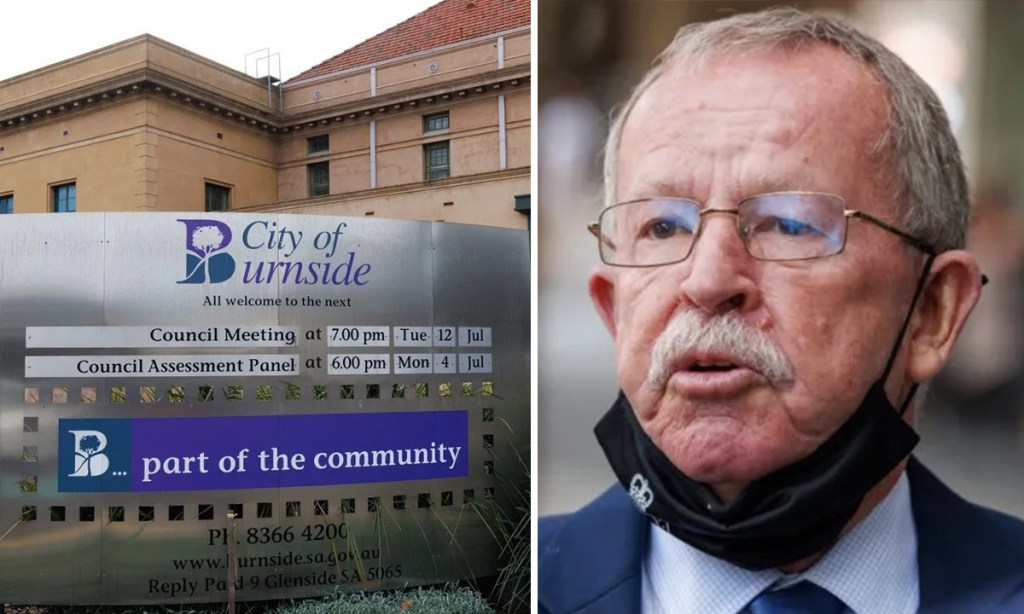 Local Government Minister Geoff Brock and the City of Burnside are disputing the merits of a government-mandated "advice scheme". Photos: Tony Lewis/InDaily