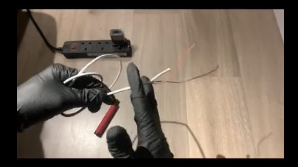 Thumbnail for Dangerous DIY vape recharge warning
