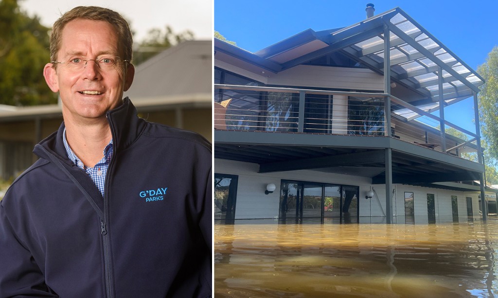 Thumbnail for Holiday park giant hit by Murray floods at work and home