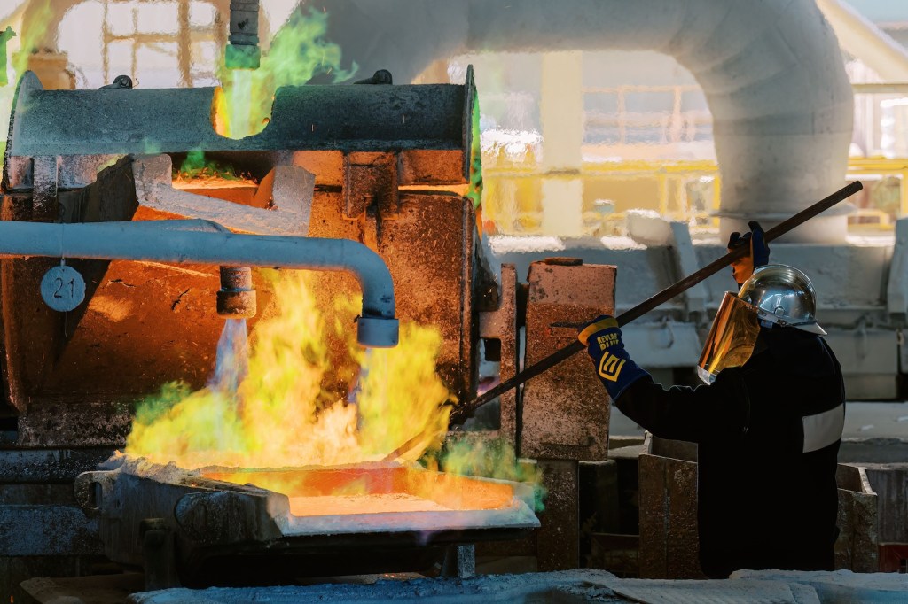 Olympic Dam copper smelter. Photo: Supplied
