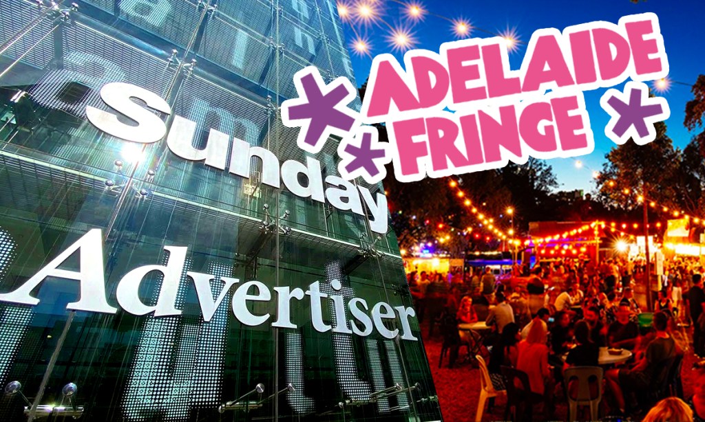 Thumbnail for The Advertiser strikes back over Fringe reviews flap