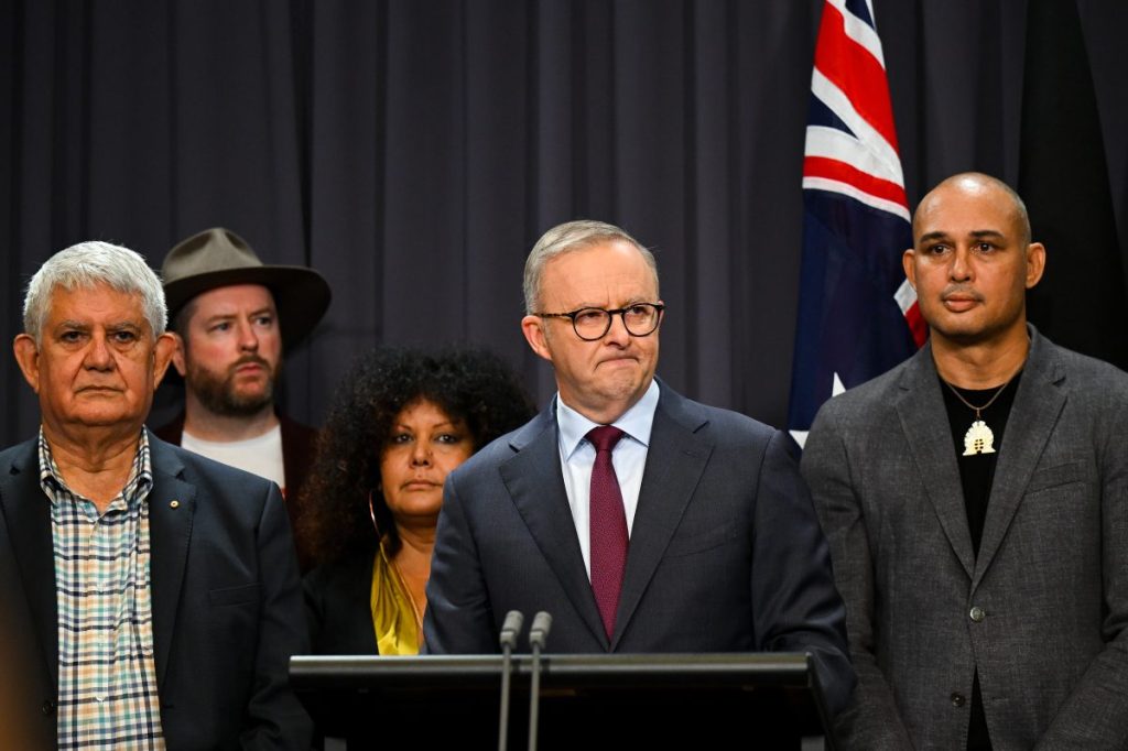 Thumbnail for PM reveals Indigenous Voice referendum question
