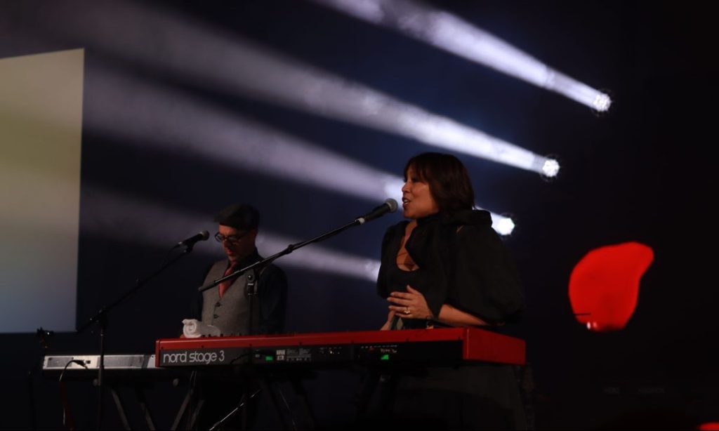 Musical icon Kate Ceberano performed at the 2023 ANZ Charity Ball