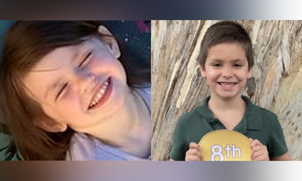 Charlie Nowland and Makai Wanganeen. Photos: 10 News First 