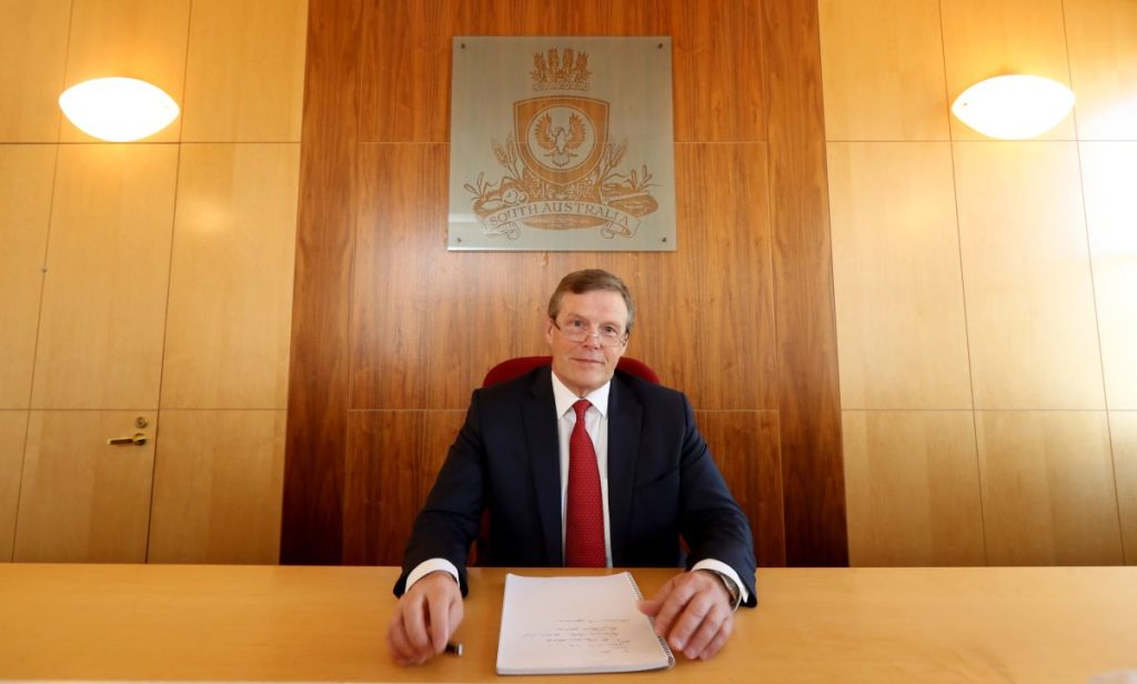 State Coroner David Whittle. Photo: AAP/Kelly Barnes