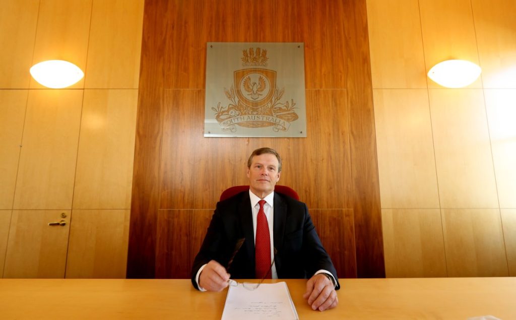 State Coroner David Whittle. Photo: Kelly Barnes/AAP
