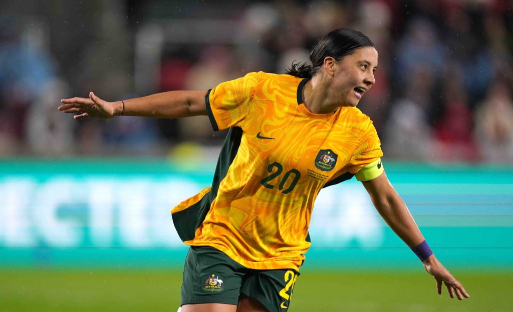 Thumbnail for Sam Kerr inspires Matildas to victory over England