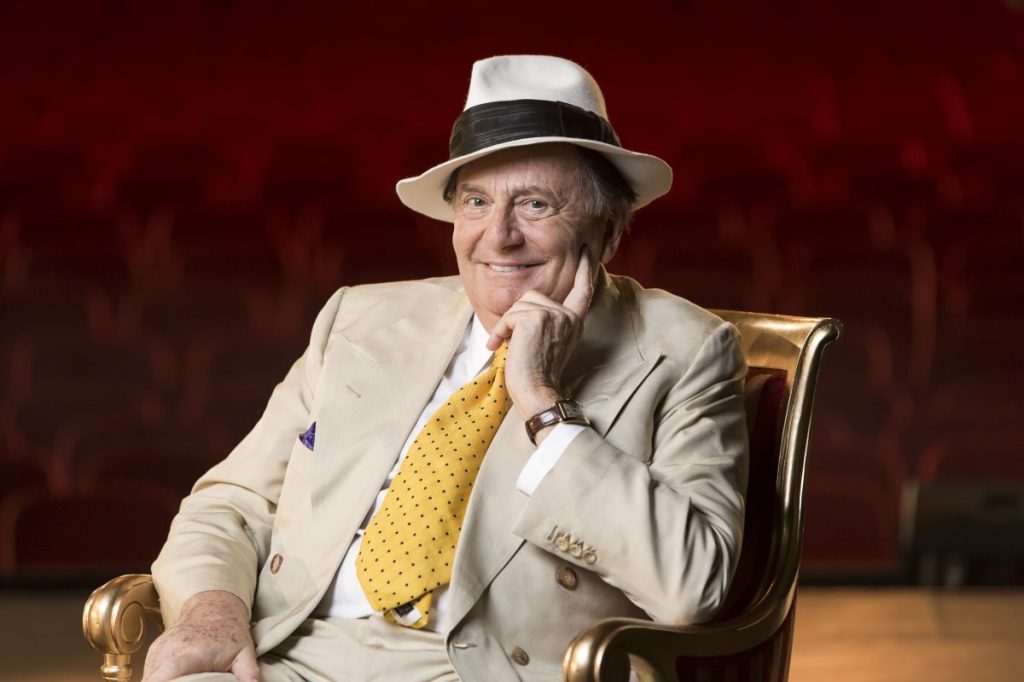 Thumbnail for Barry Humphries’ family in talks about state funeral