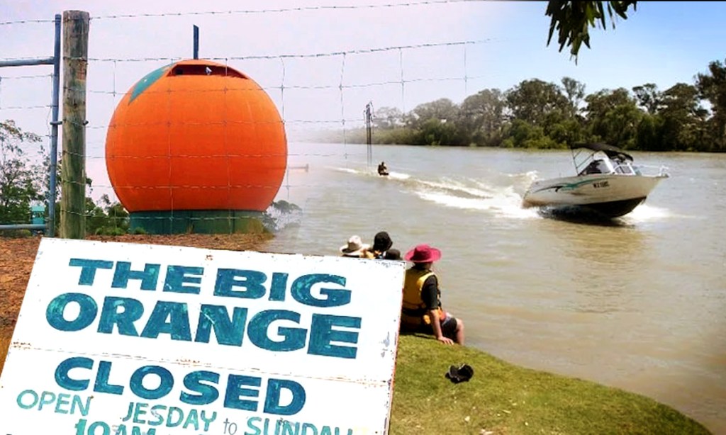 Thumbnail for Big Orange revival and pop-ups lift River Murray flood towns