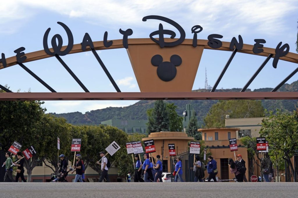 Thumbnail for Hollywood grinding to halt amid writers’ strike