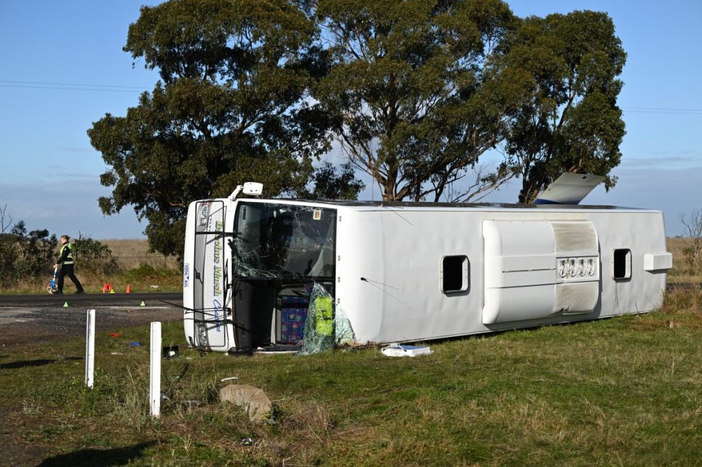 Thumbnail for ‘Horrific’: Amputations after truck hits primary school bus