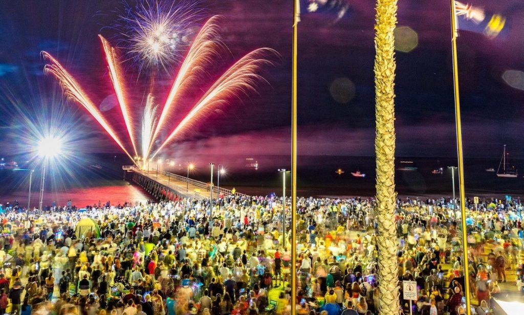 Thumbnail for Fireworks as beach council fights for the right to party