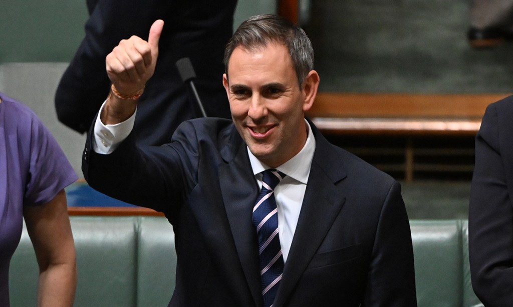 Treasurer Jim Chalmers. Photo: AAP/Mick Tsikas
