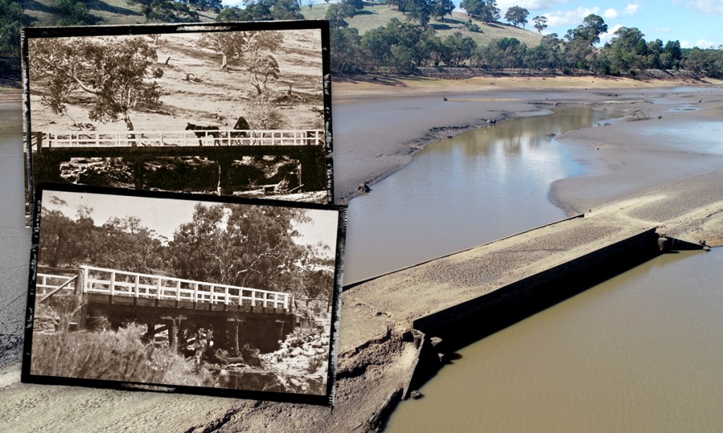 Thumbnail for What lies beneath: 133-year-old bridge resurfaces at SA reservoir