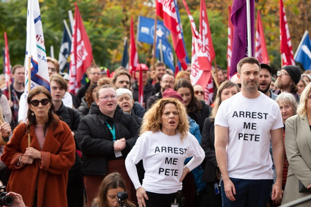 Thumbnail for ‘Shame’: Union anger at Labor protest law