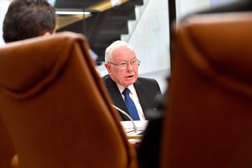 Former anti-corruption commissioner Bruce Lander was in charge during the Hanlon investigation. Photo: Sam Wundke/AAP