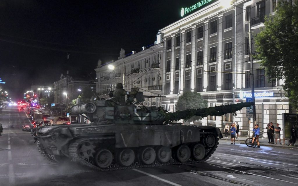 Thumbnail for Mutiny mercenary boss says he never intended to overthrow Putin