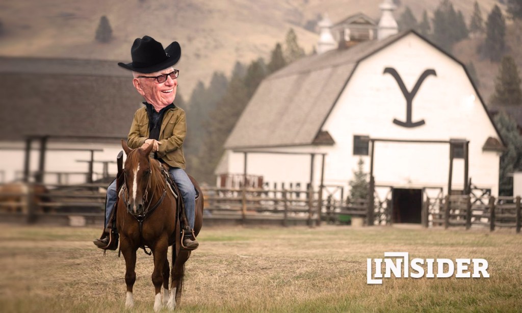 WFH is much nicer if you own a ranch in Yellowstone. Photo: Paramount and AAP