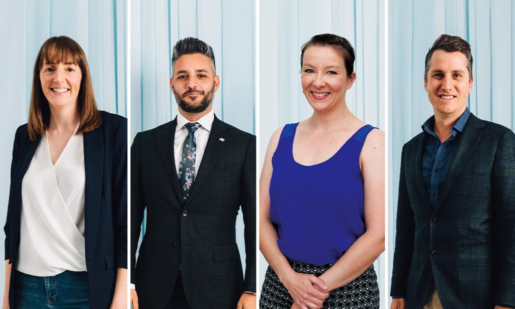 Kirsty Stark, Kosta Koutsonas, Laura Eadie, Lachlan Hoy. Photo: Samuel Graves.