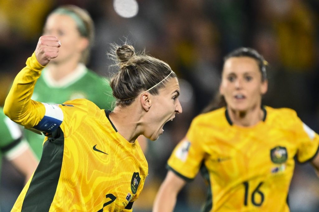 Thumbnail for Matildas celebrate Women’s World Cup win without Kerr