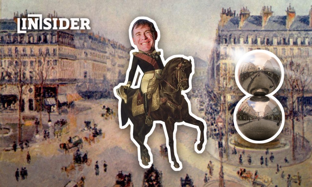 Planning Minister Nick Champion told InSider he doesn't get to be Napoleon III and knock down half of Adelaide. It's a long story. Graphic design: Jayde Vandeborg