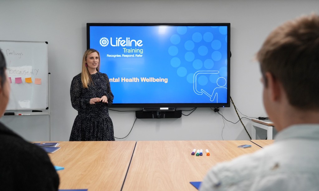 Thumbnail for Offering a lifeline in the workplace