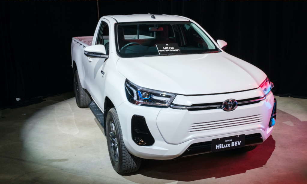Thumbnail for Toyota unveils electric ute for testing in Australia