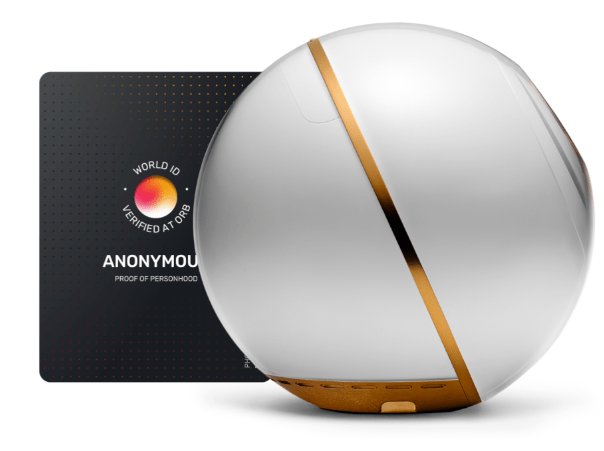 Worldcoin orb. Source: Worldcoin