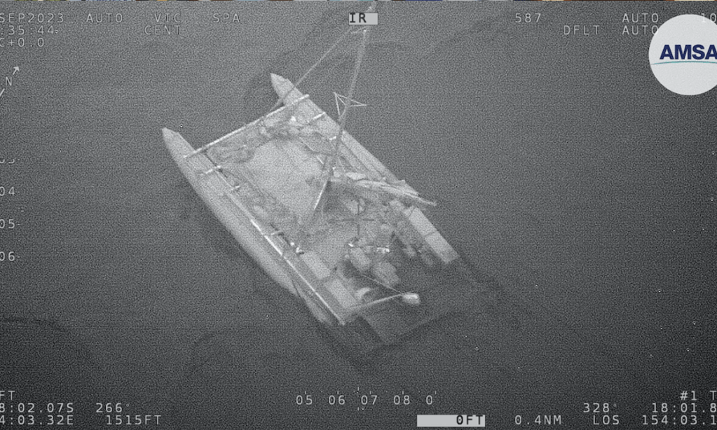 Thumbnail for Sailors rescued after sharks attack boat