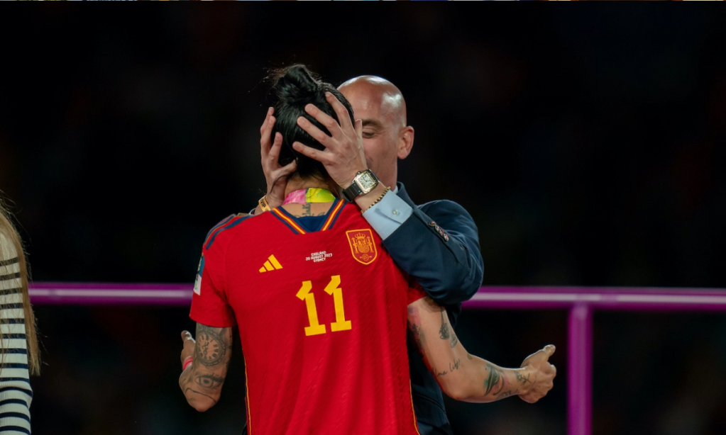 Thumbnail for Soccer boss resigns over kiss scandal
