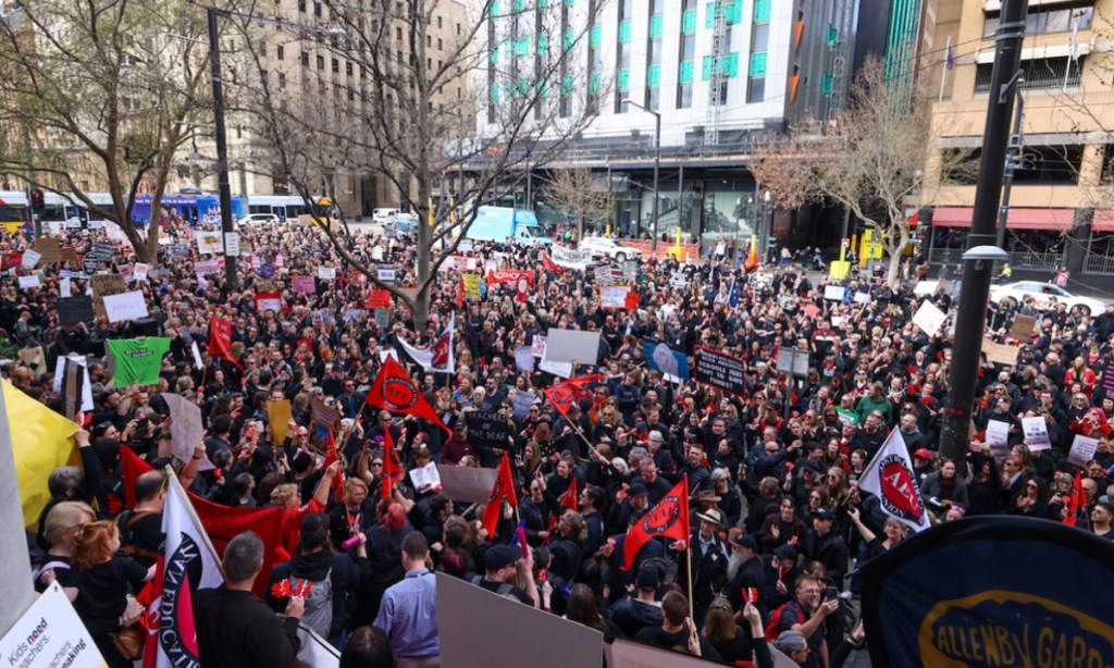 Thumbnail for Strikes over as teachers accept new pay deal
