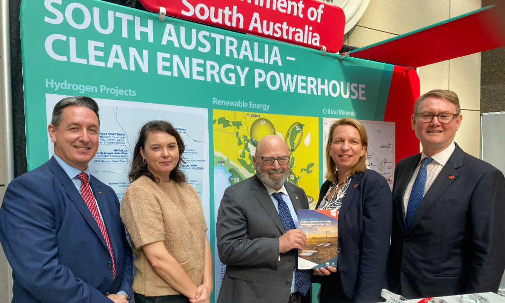 Chris Wood, Jacqueline Borsboom, Arthur Sinodinos, Edit Musci and Stuart Nutting. Photo: supplied.