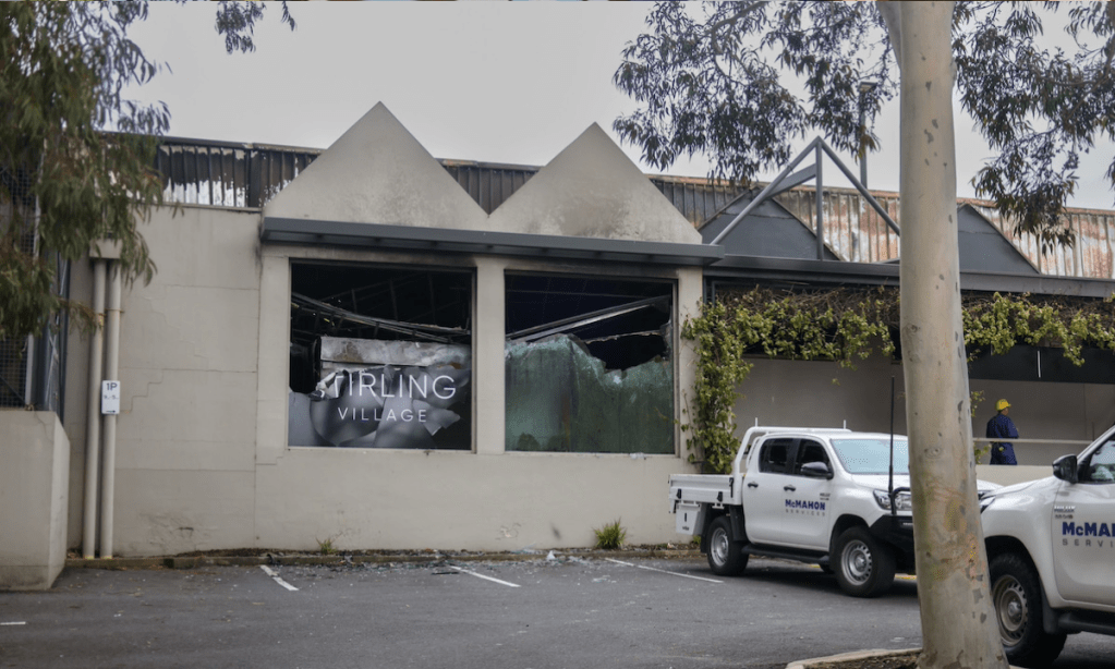 Thumbnail for Teens charged with arson after Hills supermarket destroyed