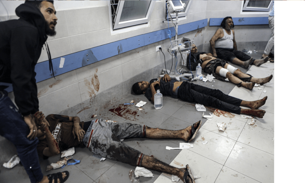 Thumbnail for Biden cancels Jordan visit after Gaza hospital blast