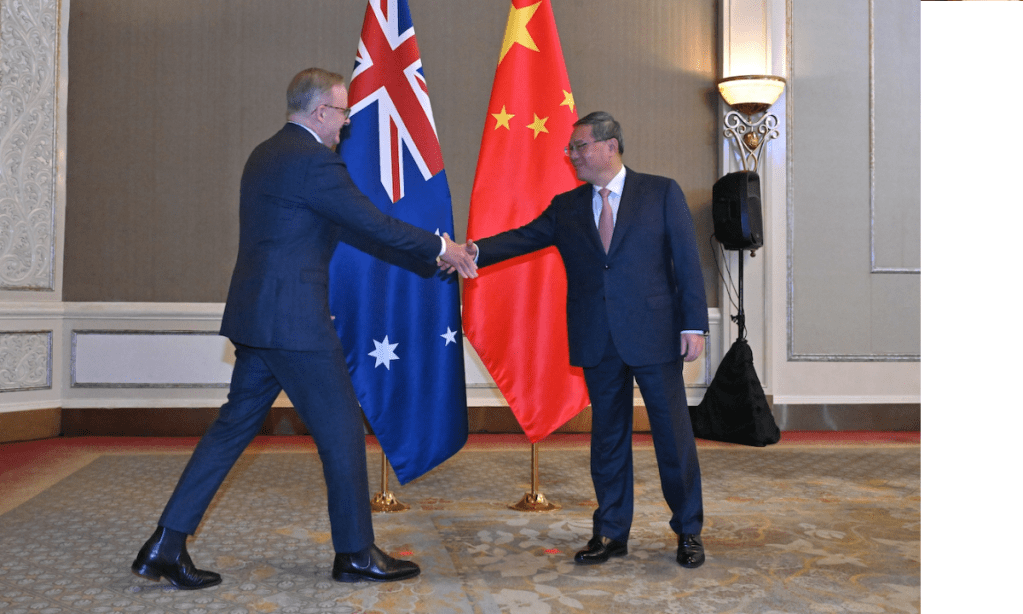 Thumbnail for Australia-China relationship heads back to room temperature